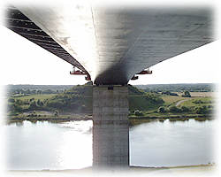 Schafstedt Autobahnbrcke von unten...